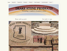 Tablet Screenshot of drakestoneproducts.com